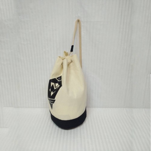 Рюкзак-торба из двунитки сложный пошив 30x40 РД003