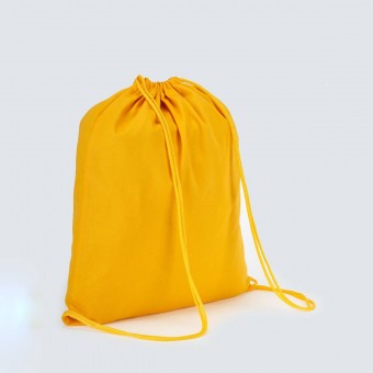 Рюкзак из саржи 33x40 РС025, желтый